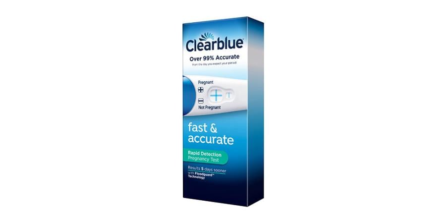 ClearBlue test embarazo supersensible